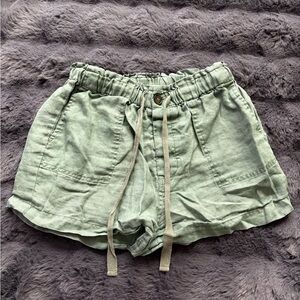 Forever 21 Sage Green Cargo Shorts